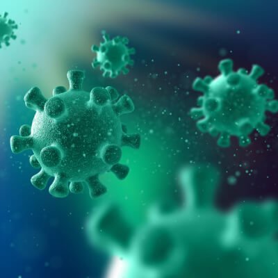 Inmunoquimica - Representación en 3D del virus COVID-19